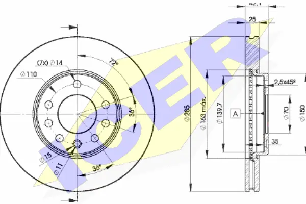 Brake Disc (78BD9003-2)