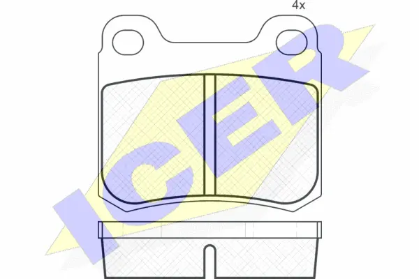 Brake Pad Set, disc brake (180517)