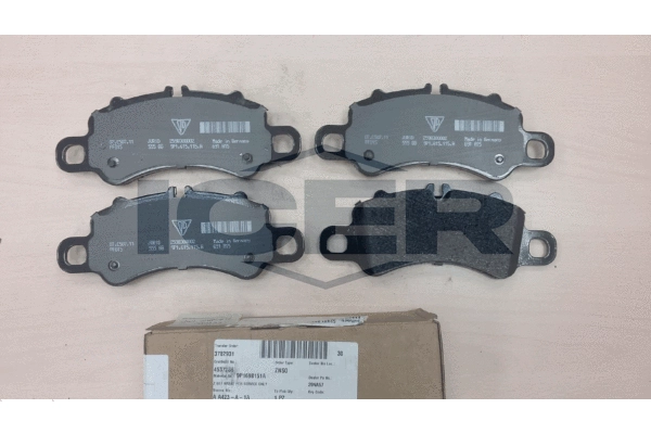 Brake Pad Set, disc brake (182485)