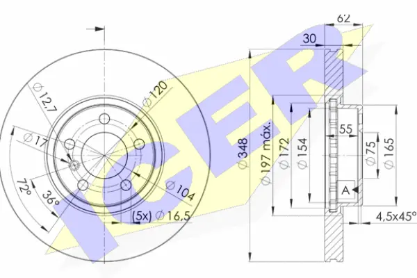 Brake Disc (78BD1986-1)