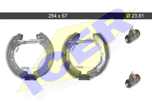 Brake Shoe Set (79KT0019 C)