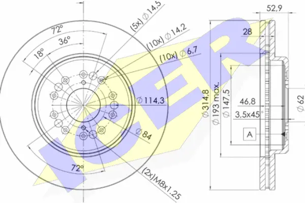 Brake Disc (78BD2649-2)