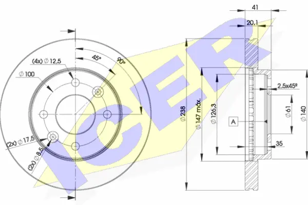 Brake Disc (78BD6572-2)