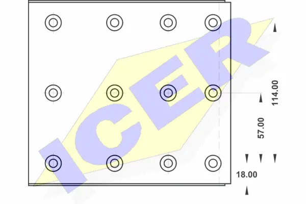 Brake Lining Kit, drum brake (21 9941 00)