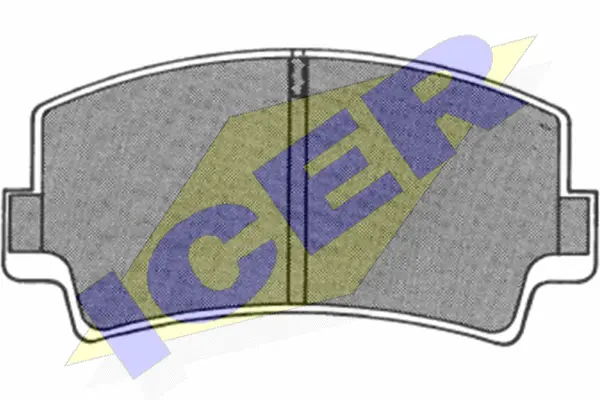 Brake Pad Set, disc brake (180208)