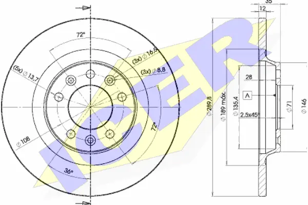 Brake Disc (78BD4609-2)