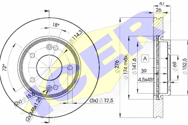 Brake Disc (78BD3290-2)