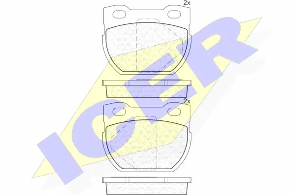 Brake Pad Set, disc brake (141090-201)