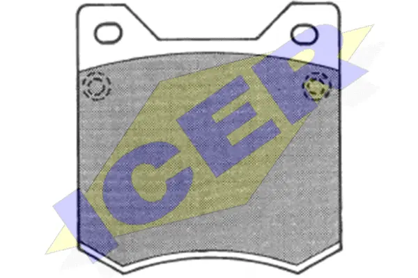 Brake Pad Set, disc brake (180126)