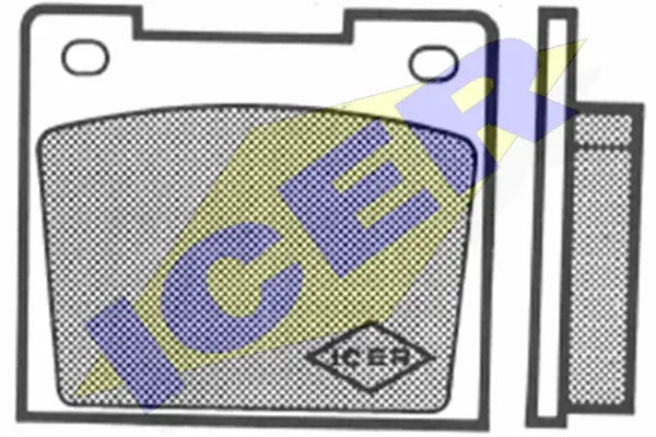 Brake Pad Set, disc brake (180084)