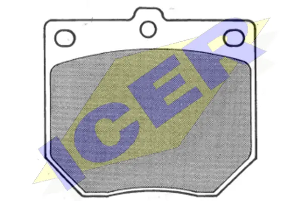 Brake Pad Set, disc brake (180643)
