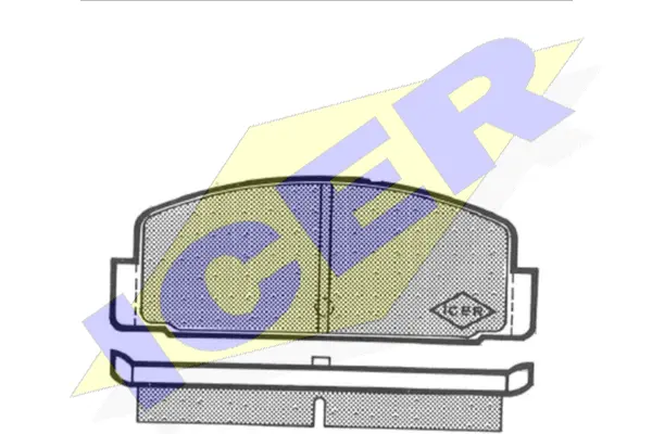 Brake Pad Set, disc brake (180253)