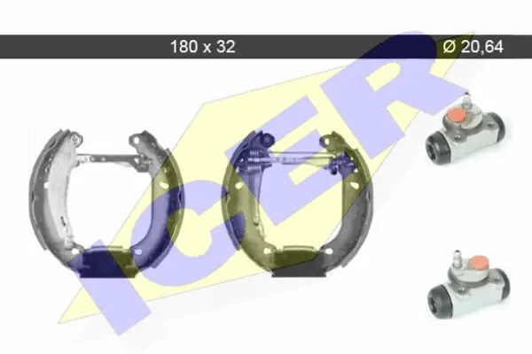 Brake Shoe Set (79KT0062 C)