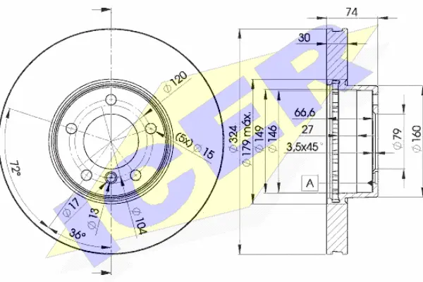 Brake Disc (78BD5859-2)