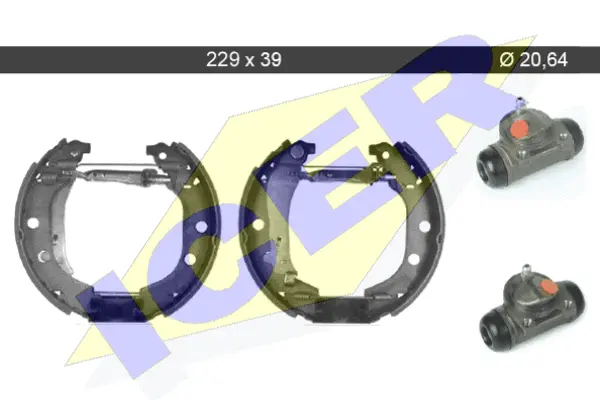 Brake Shoe Set (79KT0044 C)
