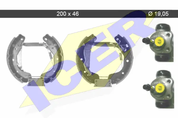 Brake Shoe Set (79KT0085 C)
