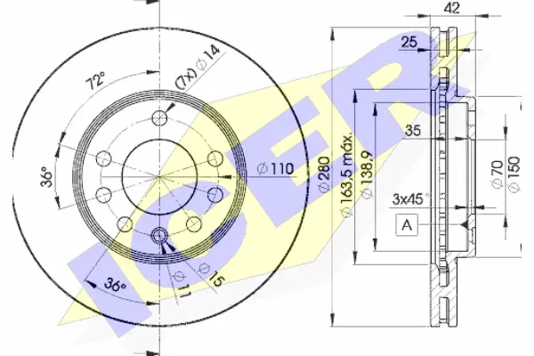 Brake Disc (78BD9060-2)