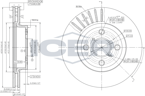Brake Disc (78BD2894-2)