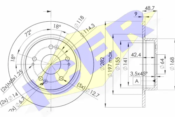 Brake Disc (78BD1258-2)