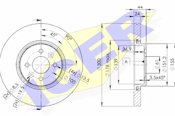 Brake Disc (78BD7897-2)