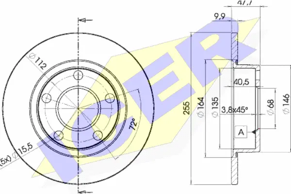 Brake Disc (78BD4062-2)