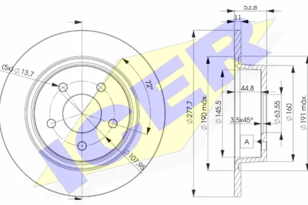 Brake Disc (78BD7989-2)
