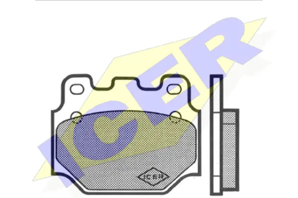 Brake Pad Set, disc brake (180186)