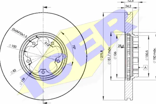 Brake Disc (78BD5612-2)