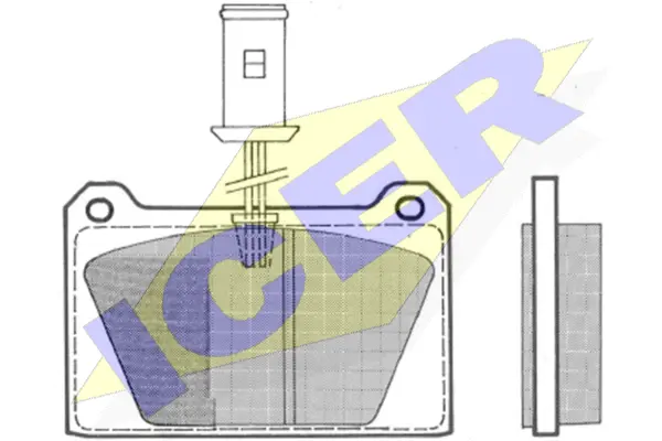 Brake Pad Set, disc brake (180652)