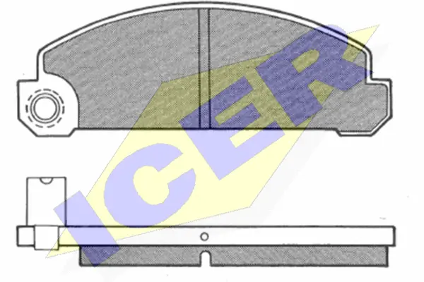 Brake Pad Set, disc brake (180237)