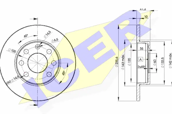 Brake Disc (78BD6193-2)