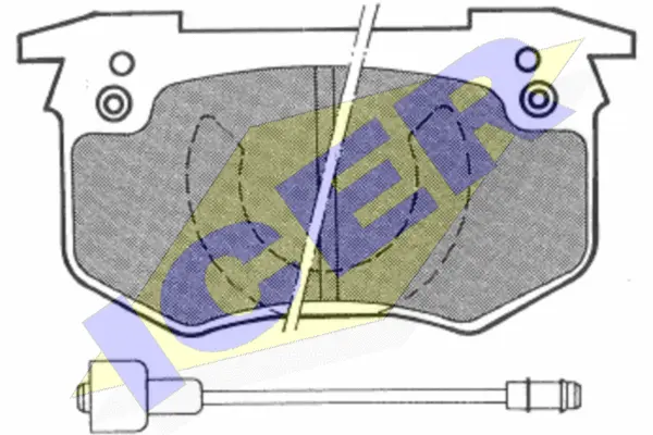 Brake Pad Set, disc brake (180635)