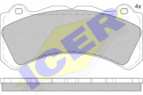Brake Pad Set, disc brake (182377)