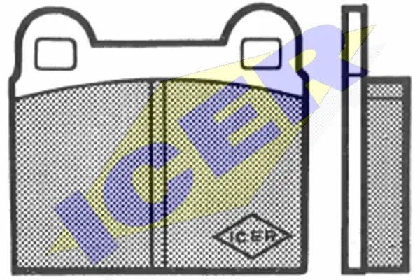 Brake Pad Set, disc brake (180032)