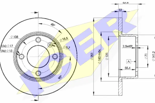 Brake Disc (78BD7812-2)