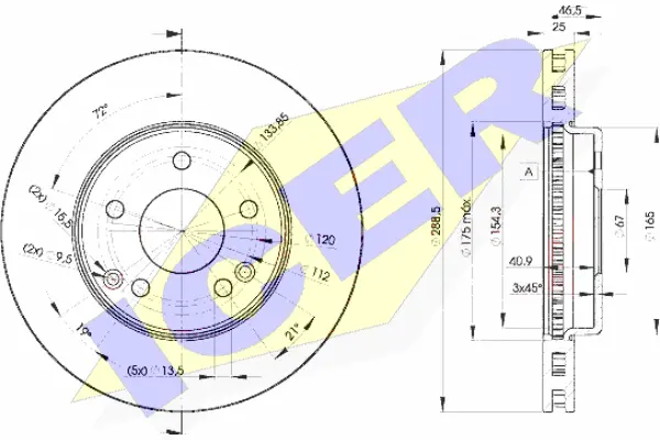 Brake Disc (78BD0410-2)
