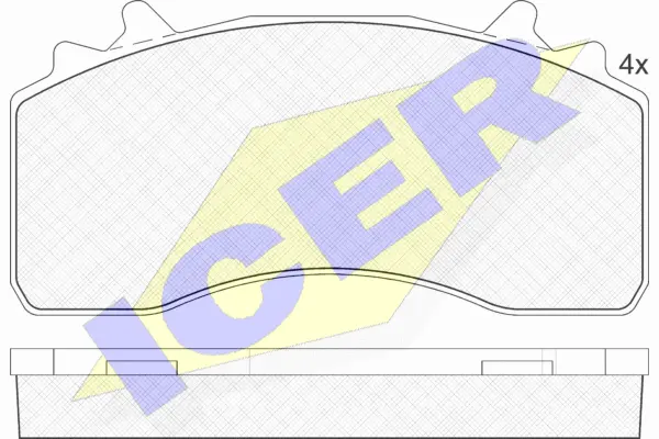 Brake Pad Set, disc brake (152154)