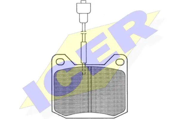 Brake Pad Set, disc brake (180100)