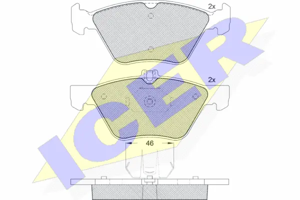 Brake Pad Set, disc brake (181159-396)