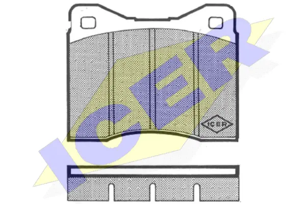 Brake Pad Set, disc brake (180204)