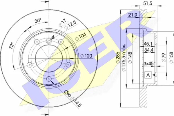 Brake Disc (78BD0674-2)