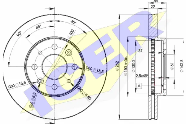 Brake Disc (78BD2232-2)