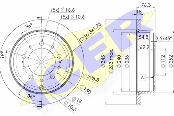 Brake Disc (78BD1269-2)