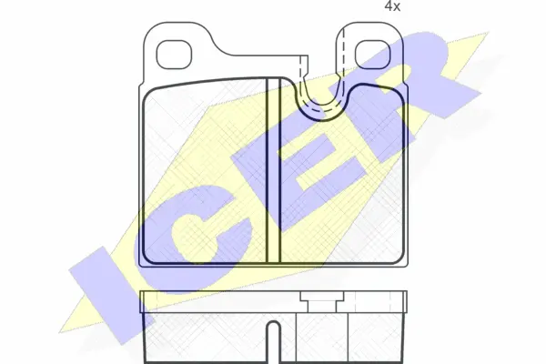 Brake Pad Set, disc brake (180303)