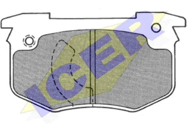 Brake Pad Set, disc brake (180298)