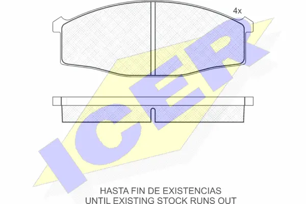 Brake Pad Set, disc brake (141206-204)