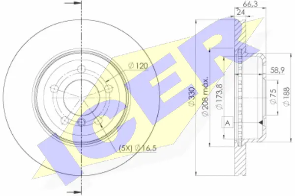 Brake Disc (78BD3555-2)