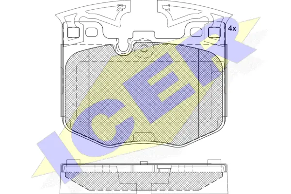 Brake Pad Set, disc brake (182280)