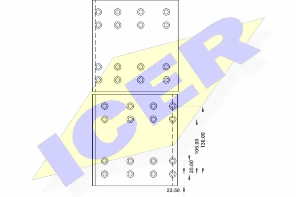 Brake Lining Kit, drum brake (21 9888 00)