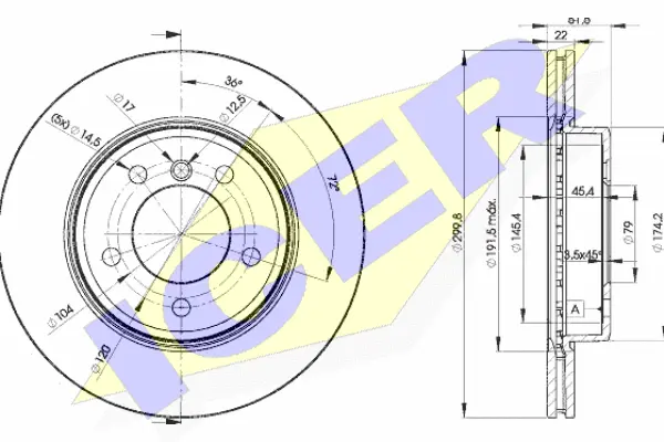 Brake Disc (78BD4539-2)